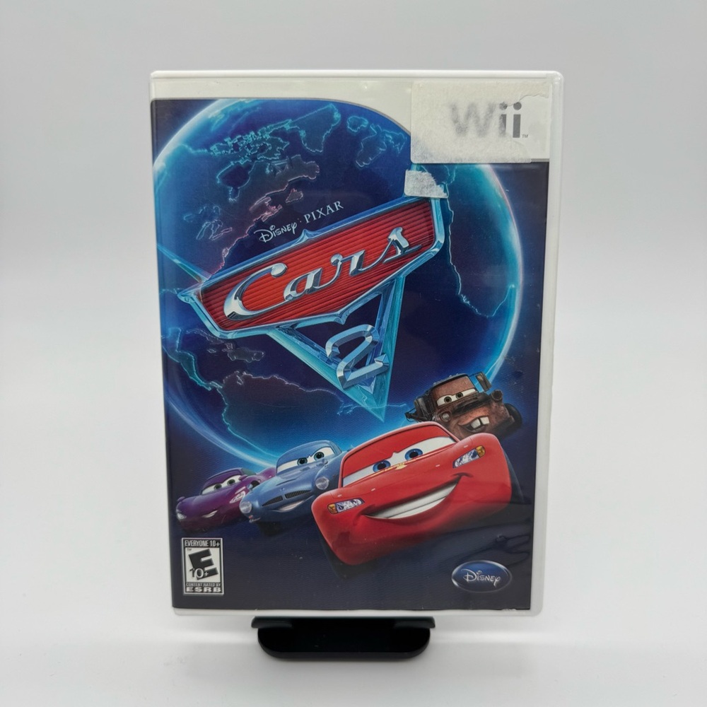 Disney Pixar Cars 2 Wii Nintendo Video Game Lightning Macqueen Mator